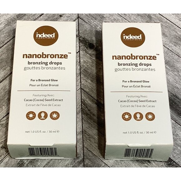 2 Indeed Labs Nanobronze Bronzing Drops 30ml 1 Oz For Bronzed Glow - Picture 3 of 4